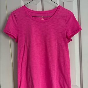 Lilly Pulitzer Vibrant Pink Short Sleeve Tee